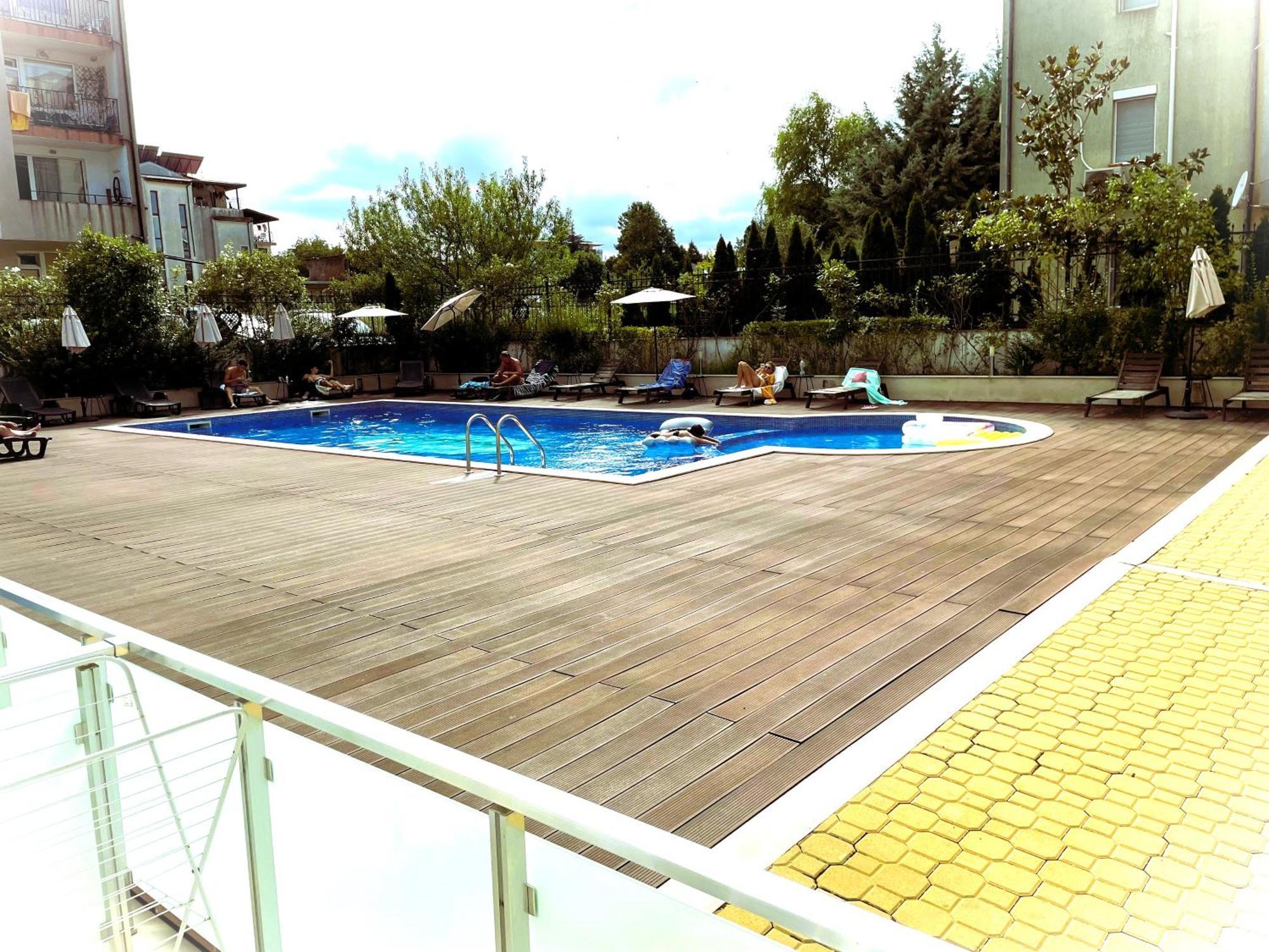 Apartments Stamopolu Lux With Pool View Primorsko Eksteriør billede